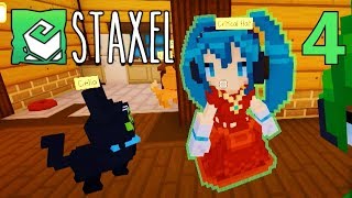 [4] Who's The Prettiest Princess On The Farm?!? (Let's Play Staxel Multiplayer) screenshot 3