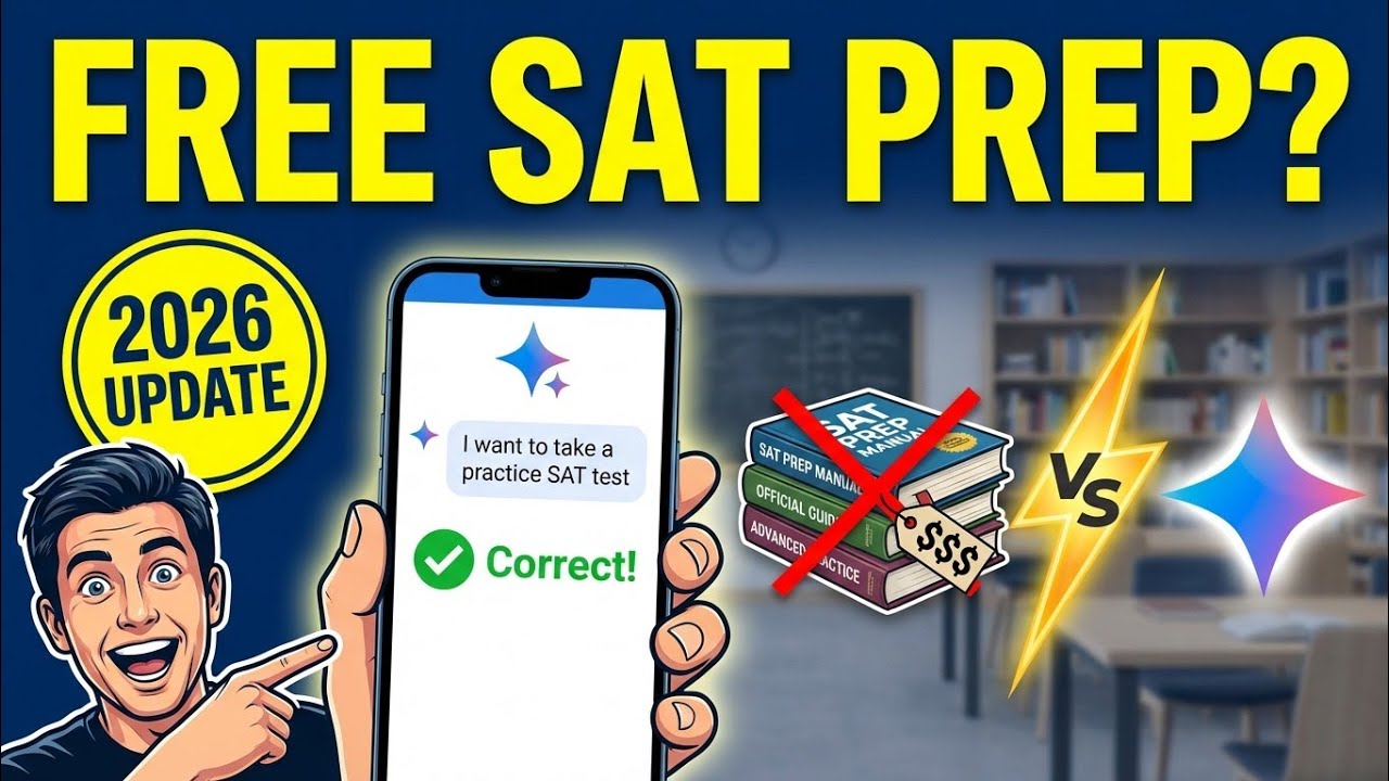 How to use Gemini SAT Feature| 2026 Gemini Update| Online Practice Set| Free SAT Prep| KeshavTechy 