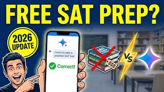 How to use Gemini SAT Feature| 2026 Gemini Update| Online Practice Set| Free SAT Prep| KeshavTechy  screenshot 3