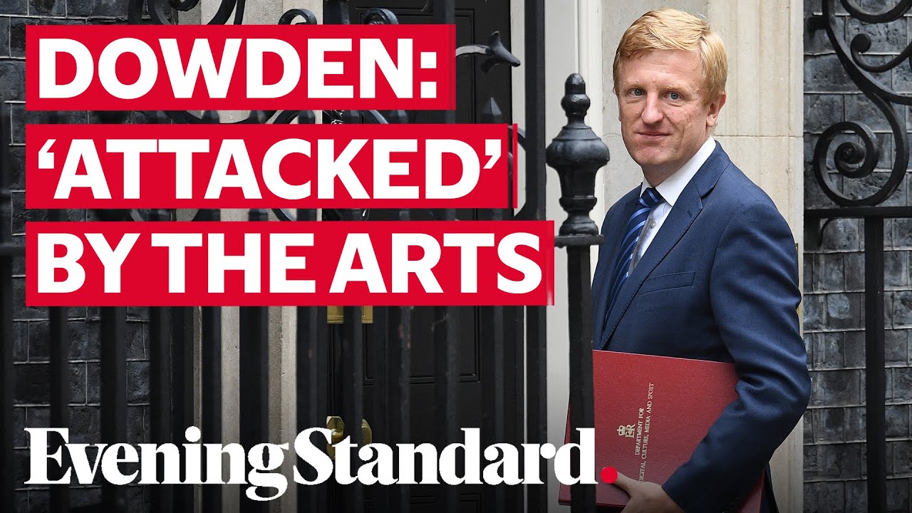 Culture Secretary Oliver Dowden says he was being 'attacked' by the arts for prioritising sports
