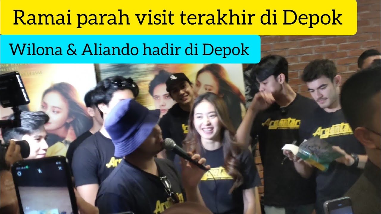 Visit terakhir all cast ARGANTARA di Depok