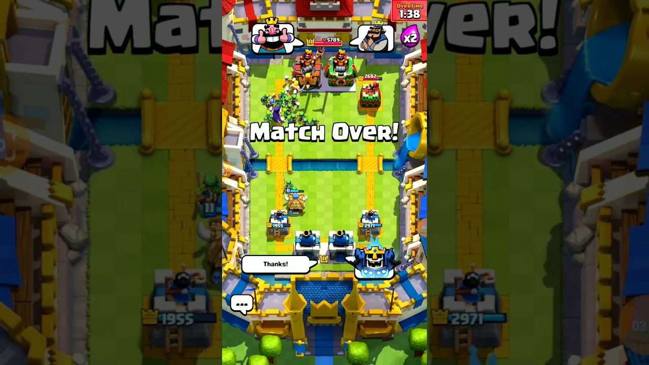 Clash Royale || CLASHES BETWEEN TWO POWERS ||😇