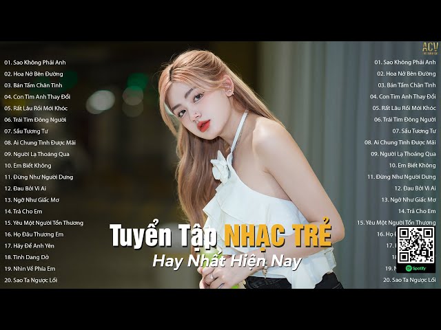 Họ không thương em đâu đừng cố sẽ đau ... Sao Không Phải Anh - Nhạc Trẻ Ballad Hay Nhất 2024 class=