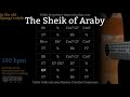 The sheik of araby 190 bpm  gypsy jazz backing track  jazz manouche