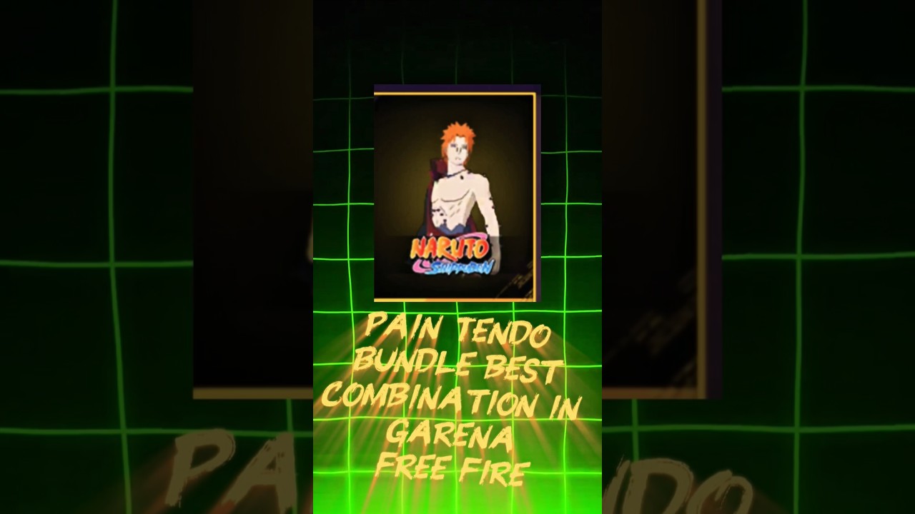 Pain Tendo Bundle best combination in Garena free fire