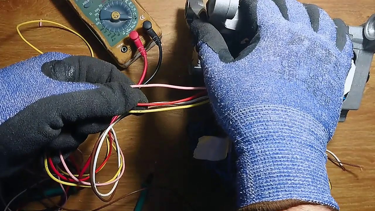 detectar cables motor de lavadora de 7 hilos