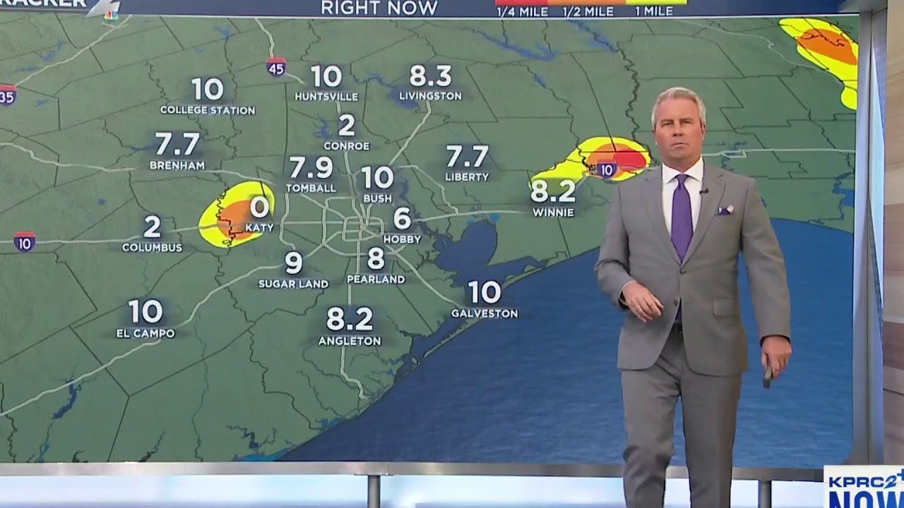 Tracking Warm Temperatures & Storms in Houston This Week - YouTube