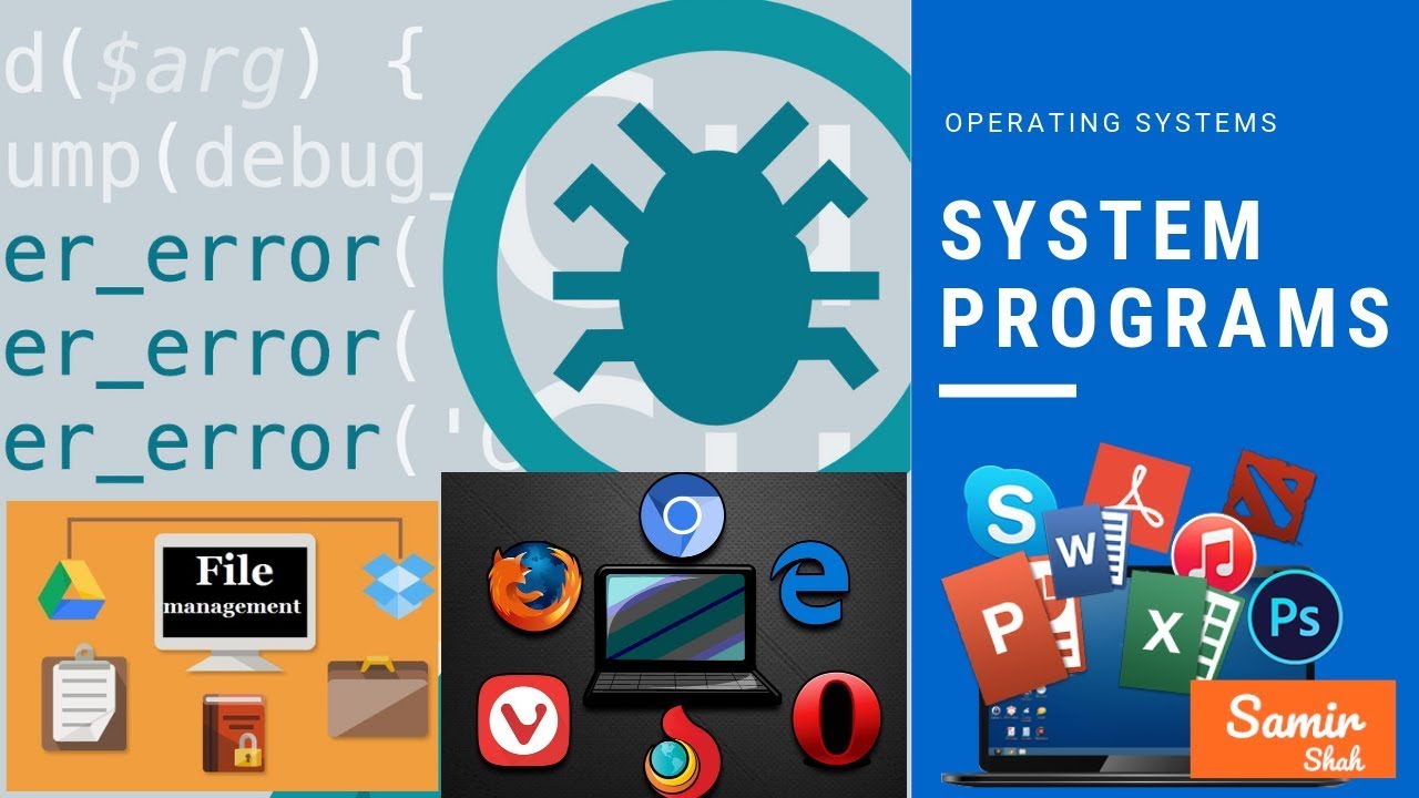 OS - System Programs | Operating Systems - YouTube