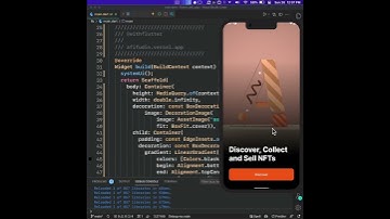 Flutter UI - NFT App