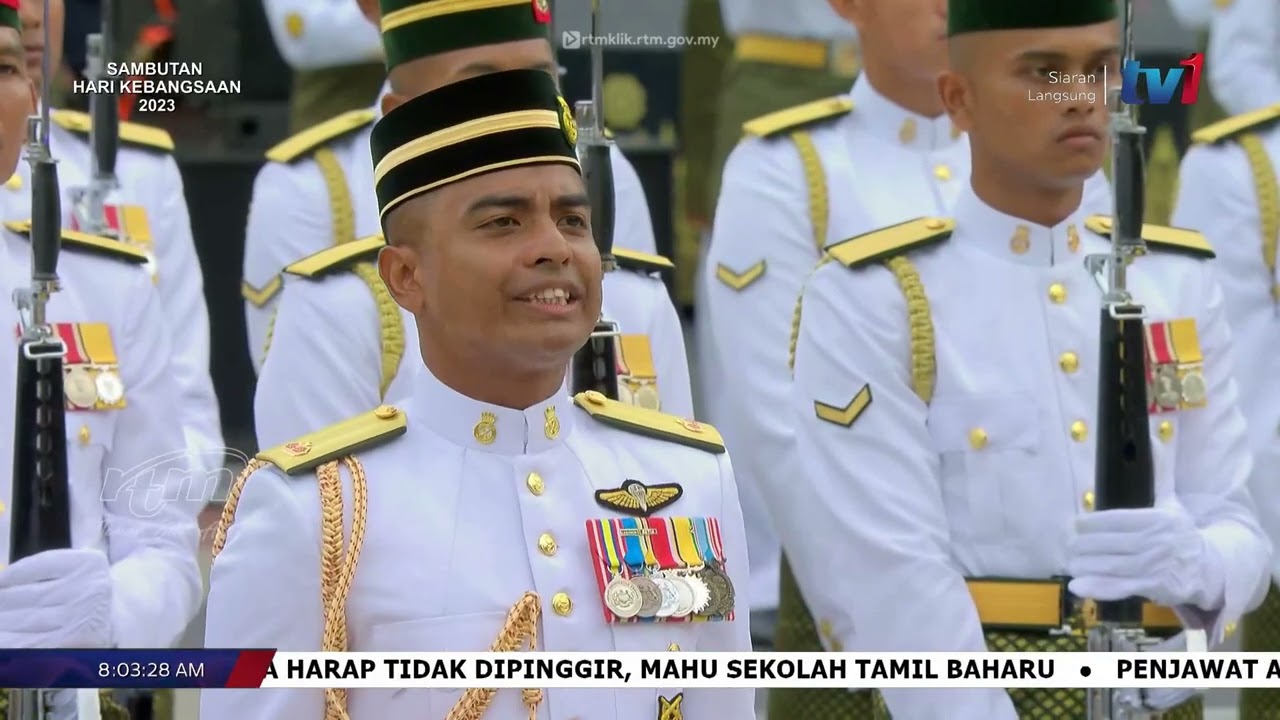 Merdeka Day 2023: Arrival of the King & Queen of Malaysia