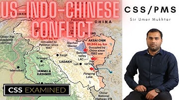 CSS Exams | US-Indo-Chinese Tug of War | Current Affairs, CA & Int. Relations, IR | Sir Umer Mukhtar
