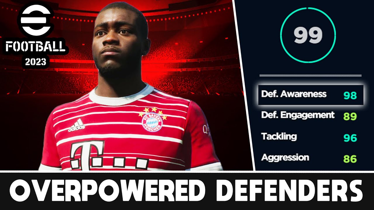 eFootball 2023 | The TOP OVERPOWERED Defenders - YouTube