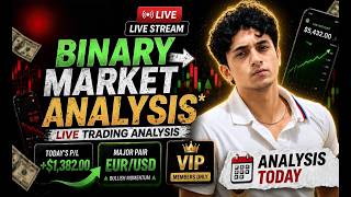 Quotex Live Trading Challenge | Binary Market Analysis