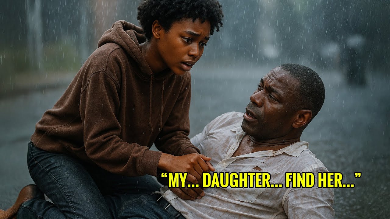A Homeless Girl Saved a Dying Man — Unaware He’s a Billionaire Searching for His Daughter