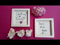 DIY / How To Make Paper Mini Name Frame /Calligraphy Name Art/Easy Frame At Home/Paper Picture Frame