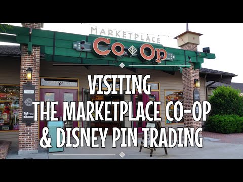 Visiting the Disney Marketplace Co-Op Pin Trading Stores
