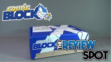 Subscription Spot - Comic Block November 2016 Subscription Box UNBOXING!