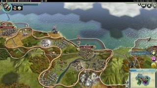 Civilization 5 with Osborne1992 #9 - Arabia is on the run! Victory to England