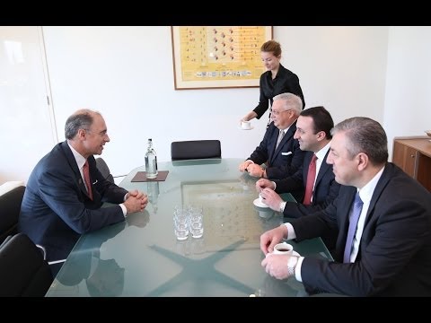 შეხვედრა ლონდონის საფონდო ბირჟის პრეზიდენტთან