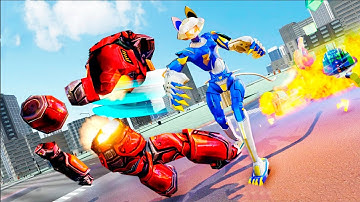 Cat Robot Car Game - Car Robot War 3D | Android Gameplay