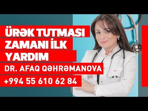 Ürək tutması zamanı ilk yardım / Kardioloq Afaq Qehremanova / Medplus TV