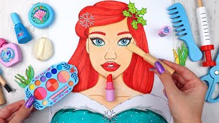 ASMR Makeup for Mermaid Ariel with WOODEN COSMETICS  100% Sleep