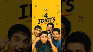 Idiots Is Back But 3 Idiots ❌ 4 Idiots ✅ #4idiots #movie #bollywood #shorts