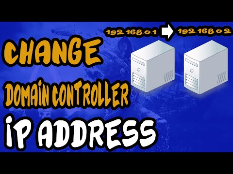 Change Domain Controller IP address in Window Server 2012 R2 / 2016