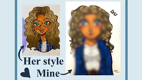 Drawing Allison Rodriguez // Mallory Bledsoes OC /...