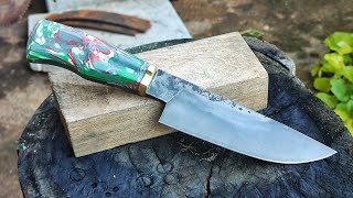 Knife Making - Forging a Knife With a Plastic Handle