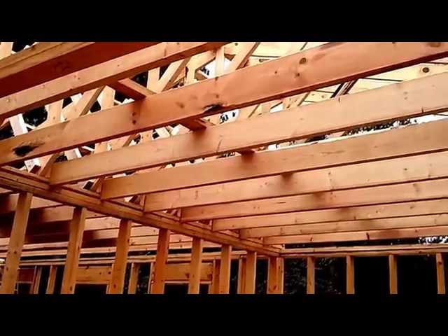 Ceiling Joist Cabin In The Woods You