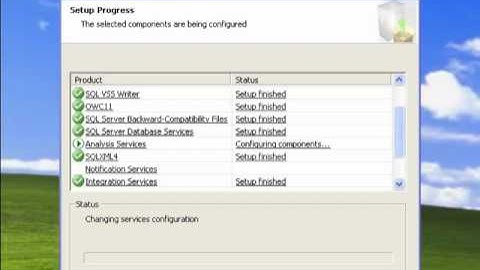 Hướng dẫn các bước cài đặt SQL Server 2005