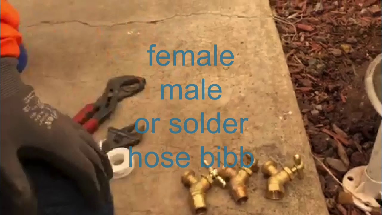 Repair Leaking Hose Bibb - YouTube