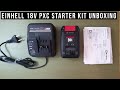 Einhell 18V 2,5 Ah PXC Starter Kit Unboxing