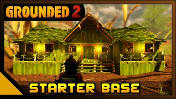 Grounded 2: Starter Base - Grass House - (Build Guide)