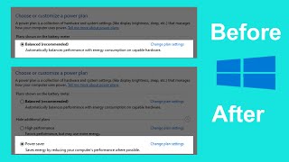 How to Enable Windows10 Missing Power Saver Plan