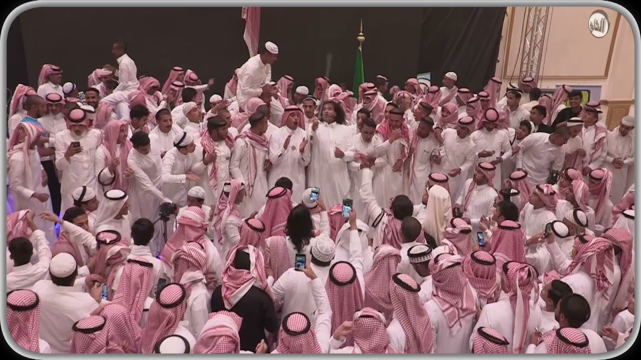 الدحه في حفل ضباط عنزه