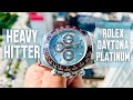 Heavy Hitter Rolex Platona! - Rolex Daytona Platinum Review!