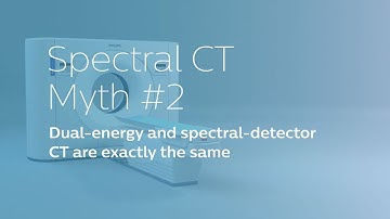 Spectral CT Myth #2 – Dual-energy and spectral-detector CT are exactly the same.