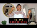 HIP HIP HURRAY 💝 THANK YOU ALL FOR 50,000 SUBSCRIBERS🌹