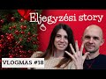 Eljegyzési story - VLOGMAS #18 - Egész nap a konyhában - Szaloncukor készítés - Eni Amerikában