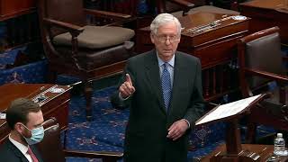McConnell Speaks Before Senate Confirms Judge Barrett