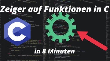 Zeiger auf Funktionen c | C Programmieren für Anfänger