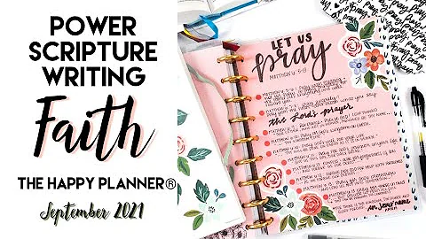 FAITH SCRIPTURE WRITING| The Happy Planner| War Bi...
