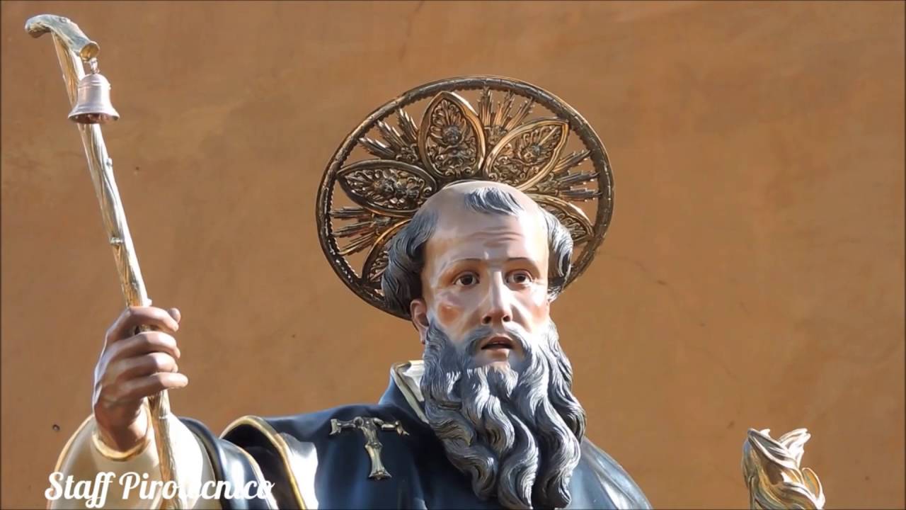 Processione Sant'Antonio Abate di Vibonati 2016 e Canto dell'Inno al Santo Patrono