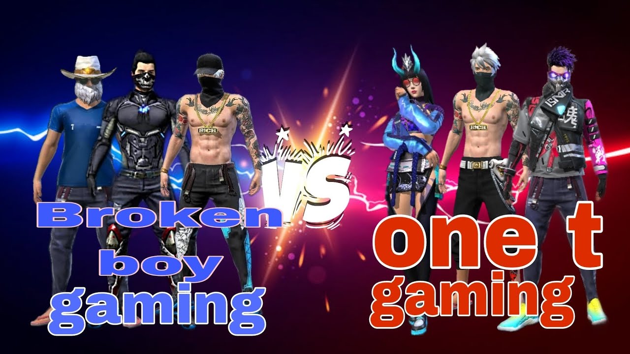 Broken boy gaming team vs One t gaming team watch for end 💥🇳🇵 garena free fire 🔥🔥