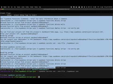 How to sync