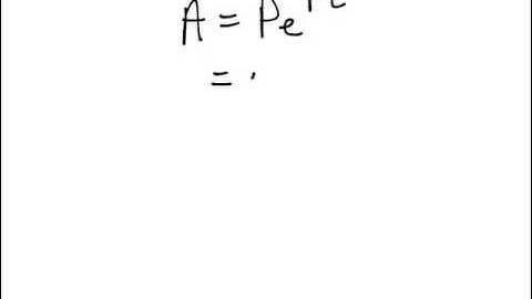 Ls3.1 Video 4: Continuously Compounded Interest