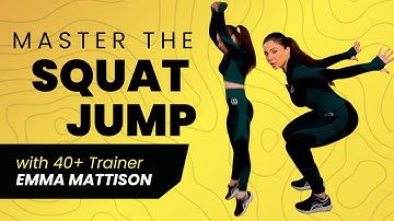 Boost Your Bone Density: Master the Squat Jump Technique | Fitness, Health & Wellbeing