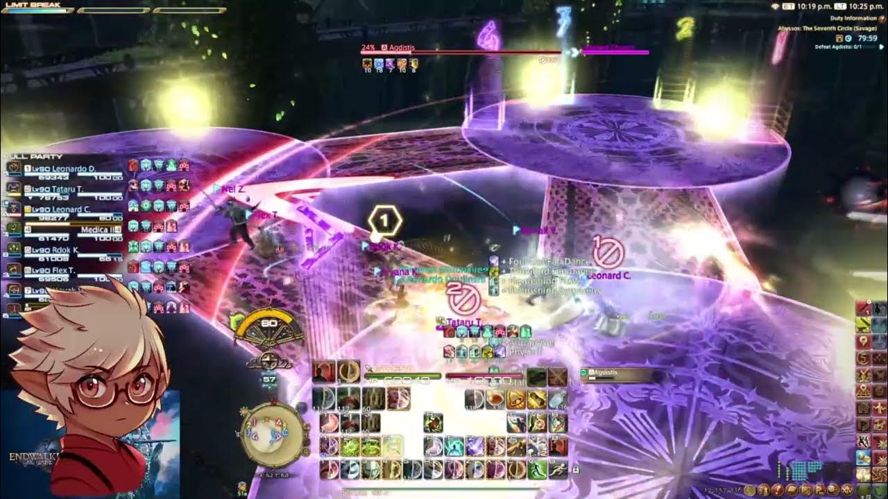 FFXIV P7S famine harvest quick visual guide YouTube